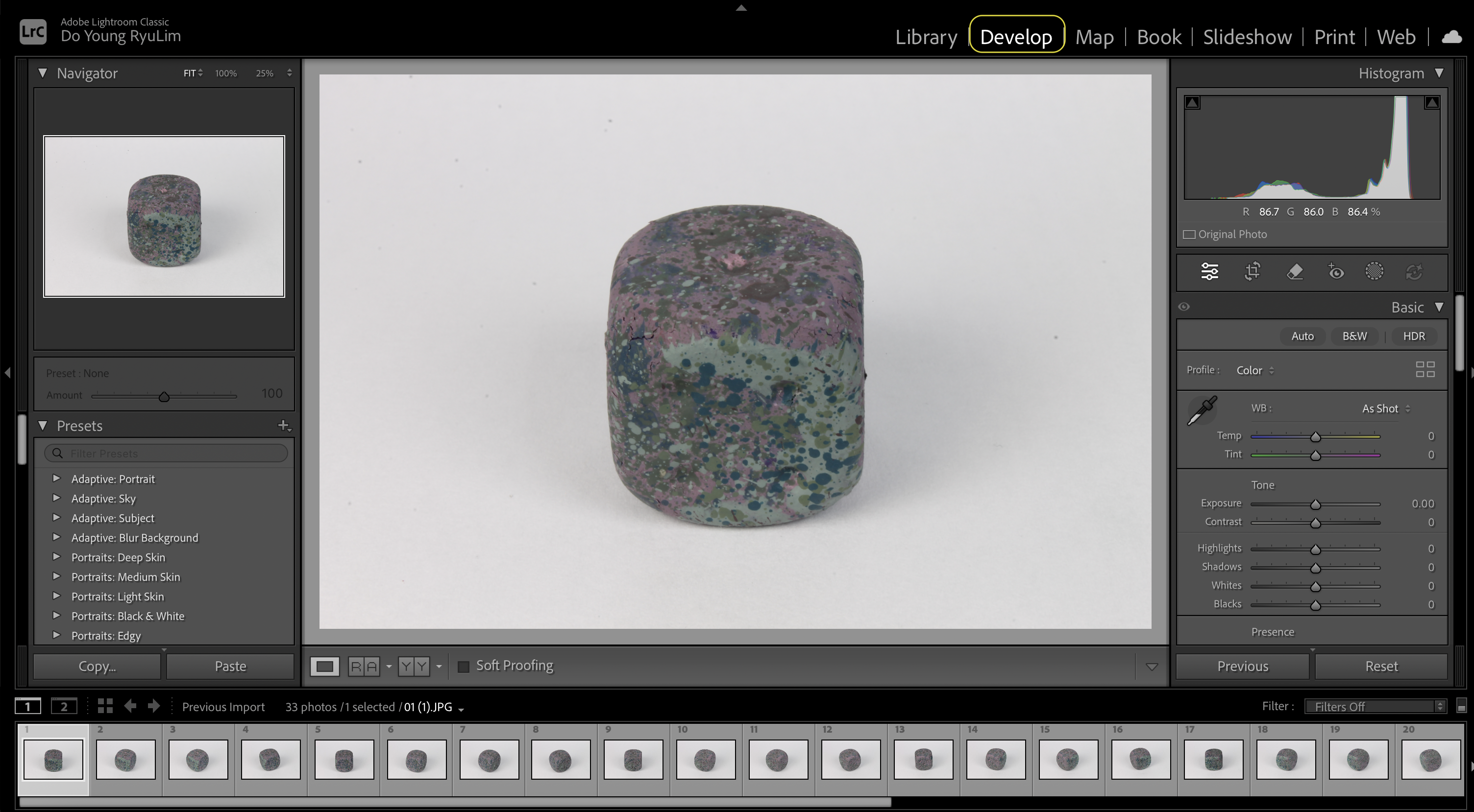 Screenshot of pop-up.